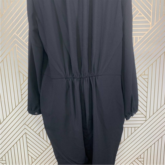 Hatch x J.Crew Black Button-Up Maternity Jumpsuit Size 1 / US Small - Picture 4 of 6